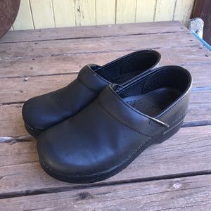 Women’s Dankso leather clogs